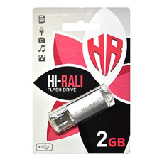 USB 2GB Hi-Rali Rocket Series Silver (HI-2GBRKTSL)