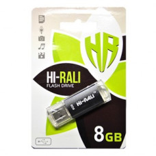 USB 8GB Hi-Rali Rocket Series Black (HI-8GBVCBK)