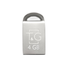 USB 4GB T&G 107 Metal Series Silver (TG107-4G)