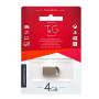 USB 4GB T&G 107 Metal Series Silver (TG107-4G)