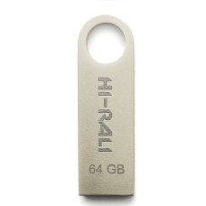 USB 64GB Hi-Rali Shuttle Series Silver (HI-64GBSHSL)