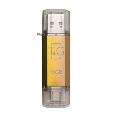 Флеш-накопичувач USB 16GB Type-C T&G 009 Star Series Gold (TG009TC-16GGD)