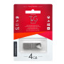 USB 4GB T&G 117 Metal Series Silver (TG117SL-4G)