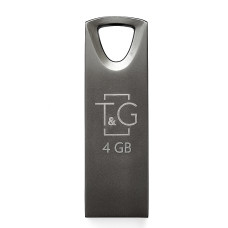 USB 4GB T&G 117 Metal Series Black (TG117BK-4G)