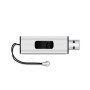 Флеш-накопичувач USB3.0 256GB MediaRange Black/Silver (MR919)
