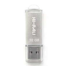 USB 32GB Hi-Rali Rocket Series Silver (HI-32GBVCSL)