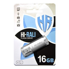 USB 16GB Hi-Rali Rocket Series Silver (HI-16GBVCSL)