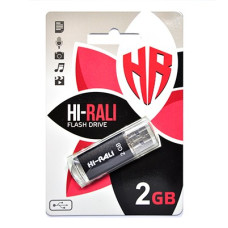 USB 2GB Hi-Rali Rocket Series Black (HI-2GBRKTBK)