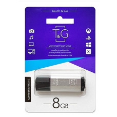 USB 8GB T&G 121 Vega Series Silver (TG121-8GBSL)