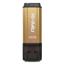 Флеш-накопитель USB 32GB Hi-Rali Stark Series Gold (HI-32GBSTGD)