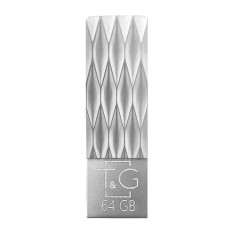 USB 64GB T&G 103 Metal Series Silver (TG103-64G)
