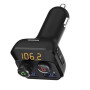 FM-трансмиттер Grand-X 98GRX MegaBass Bluetooth V5.0 Hands Free MicroSD, 2хUSB 1A+2.4A