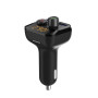 FM-трансмиттер Grand-X 98GRX MegaBass Bluetooth V5.0 Hands Free MicroSD, 2хUSB 1A+2.4A