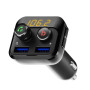 FM-трансмиттер Grand-X 98GRX MegaBass Bluetooth V5.0 Hands Free MicroSD, 2хUSB 1A+2.4A