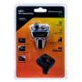 FM-трансмиттер Grand-X 98GRX MegaBass Bluetooth V5.0 Hands Free MicroSD, 2хUSB 1A+2.4A