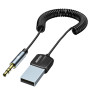 Bluetooth-трансмітер Essager Lingfeng USB to 3.5mm Bluetooth 5.0 Grey (EBT-LF01-P)
