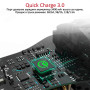 FM-трансмітер Promate SmarTune-2+ Black