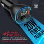 FM-трансмітер Promate PowerTune-38w Black