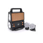 Переносний ліхтар Voltronic Kensa FP-05-W-S-L+Solar+Bluetooth-колонка (KENSA FP-05-W-S-L/28996)