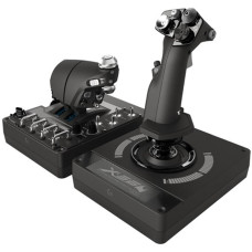 Джойстик Logitech X56 H.O.T.A.S. RGB Throttle and Stick Simulation Controller USB (945-000059)