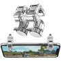 Геймпад-тригер GamePro MG123 Silver