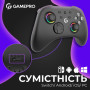 Геймпад GamePro із зарядною станцією GPX13BDOC Black