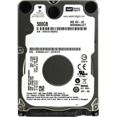 Накопичувач HDD 2.5" SATA 500GB WD AV-25 16MB 5400rpm (WD5000LUCT) гар. 12 мiс.