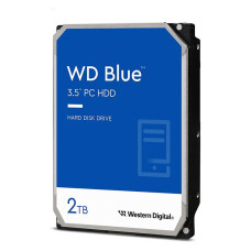 Накопичувач HDD SATA 2.0TB WD Blue 7200rpm 256MB (WD20EARZ)