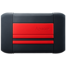 Зовнішній жорсткий диск APACER AC633 1TB USB 3.1 Power Red