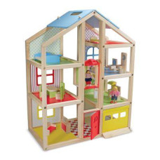 Игровой набор Melissa&Doug Кукольный домик с подъемником и мебелью (MD2462)