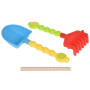 Игрушка для песка Same Toy 6 ед Ведерко розовое (976Ut-1)