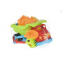 Игрушка для песка Same Toy 6 ед Грузовик красный (973Ut-1)