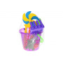 Игрушка для песка Same Toy с Воздушной вертушкой (фиолетовое ведро) 9 шт (HY-1206WUt-2)