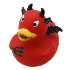 Игрушка для ванной LiLaLu Чёрт утка (L1829)