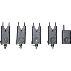 Индикатор поклевки Brain fishing Набор Wireless Bite Alarm B-1 4+1 (1858.41.31)