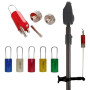 Индикатор поклевки Prologic Набор C.O.M. 6 Shooter Climber Kit (Red,Blue,Yellow,Black) (1846.00.38)