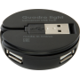 Комп.Аксесуари DEFENDER #1 Хаб 4xUSB 2.0 QUADRO Light