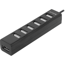 Комп.Аксесуари DEFENDER Хаб 7xUSB 2.0 Quadro Swift