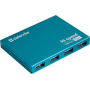 Комп.Аксесуари DEFENDER Хаб 7xUSB 2.0 SEPTIMA SLIM+Adapter 220v