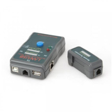 Тестер кабельный Cablexpert NCT-2 для UTP, STP, USB кабелей