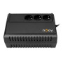 Джерело безперебійного живлення NJOY Renton 650 (UPLI-LI065RE-CG01B) Lin.int., AVR, 3 x евро, пластик