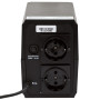 ИБП LogicPower LPM-625VA-P,Lin.int., AVR, 2 x евро, пластик
