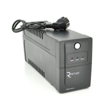 ИБП Ritar RTP800 Proxima-L 480 W, Lin.int., AVR, 2xSchuko, пластик (RTP800L/05846)