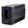 Джерело безперебійного живлення NJOY Horus Plus 1000 (PWUP-LI100H1-AZ01B), Lin.int., AVR, 4 x евро, USB, LCD, пластик
