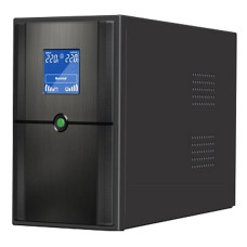ИБП FrimeCom SL-1KL, Line Int., AVR, 2 x евро, LCD, металл (под внеш. АКБ, с правильной синусоидой)