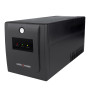 ИБП LogicPower LPM-U1100VA-P, Lin.int., AVR, 4 x евро, LED, пластик