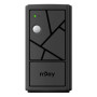 ИБП NJOY Keen 800 (UPLI-LI080KU-CG01B) Lin.int., AVR, 2 x евро, USB, пластик