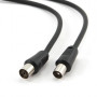 Кабель-удлинитель коаксиальный Cablexpert (CCV-515) 75 Ом, Black, 1.8 м