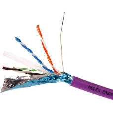 Кабель MOLEX U/FTP 4 Pair PowerCat 6A(Cat6A 10G) LSZH 500m Reel