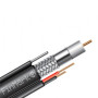Кабель комбінований FinMark RG-6, медь, + 2x0.75 power, 305м (F690BVMcu-2x0.75power 305m)